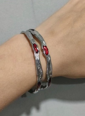 永夜星河手镯捉妖柄丁禹兮慕声同款手镯高颜值高级感百搭ins手镯