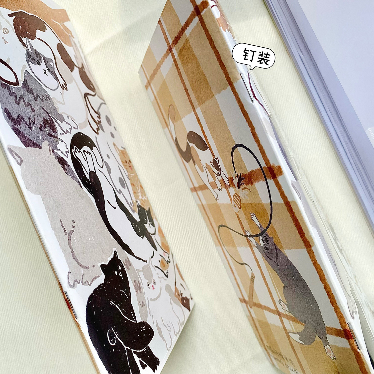 【TN离型本】麻辣糯米周 猫满地tn标准尺寸离型本内含硫酸纸口袋,淘宝优惠券,粉丝福利购,淘宝优惠卷