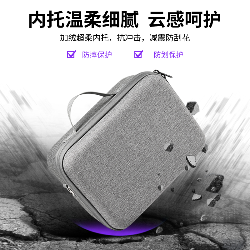 适用于大疆neo收纳包mini3单肩包DJI FLIP大疆mini5pro/3/4pro体感畅飞N3眼镜掌上无人机收纳盒4k/2/2se配件 - 图3