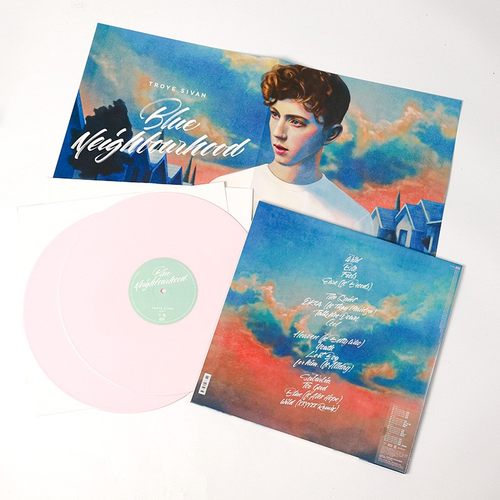 官方正版 戳爷专辑 蓝色街区2LP粉胶 troyesivan黑胶唱片12寸碟片 - 图0