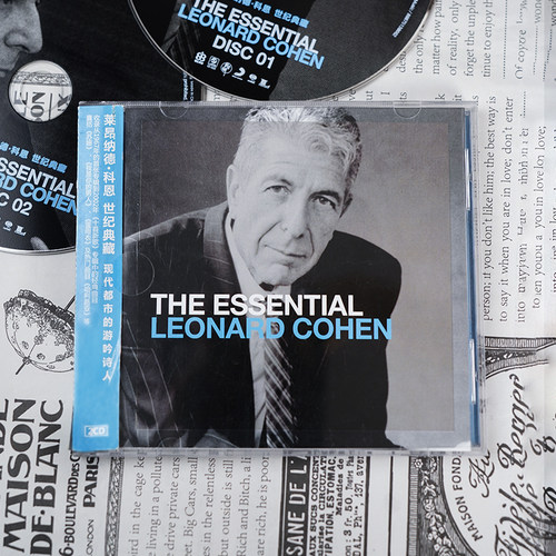 正版 民谣诗人Leonard Cohen莱昂纳德科恩专辑 世纪典藏 2CD唱片 - 图3