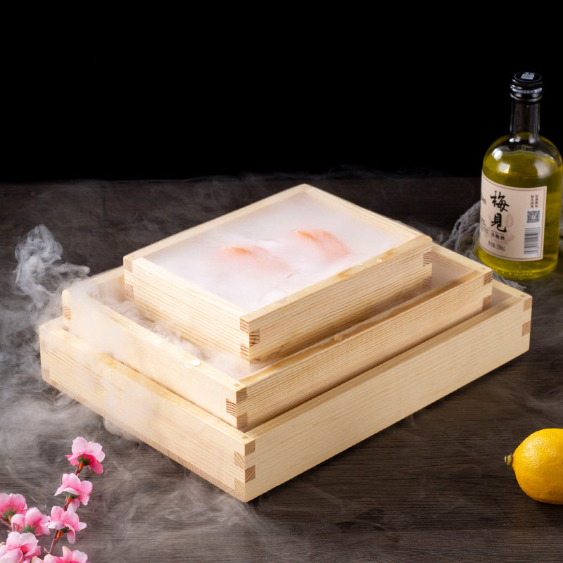 寿喜锅牛肉蔬菜拼盘木盒料理日式木质烧鸟木盒刺身木盒寿司展示盒,淘宝优惠券,粉丝福利购,淘宝优惠卷