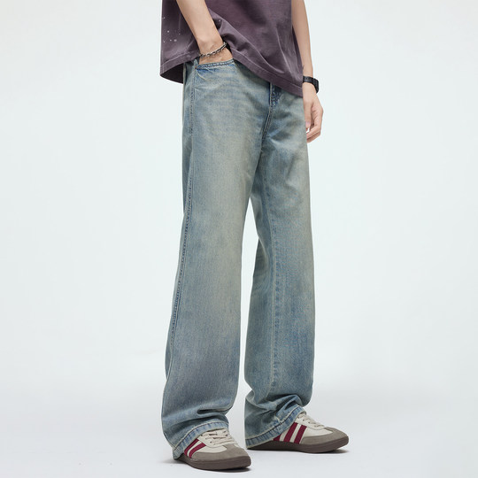 Kuvine2026 spring bootcut jeans for men