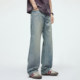 Kuvine2026 spring bootcut jeans for men