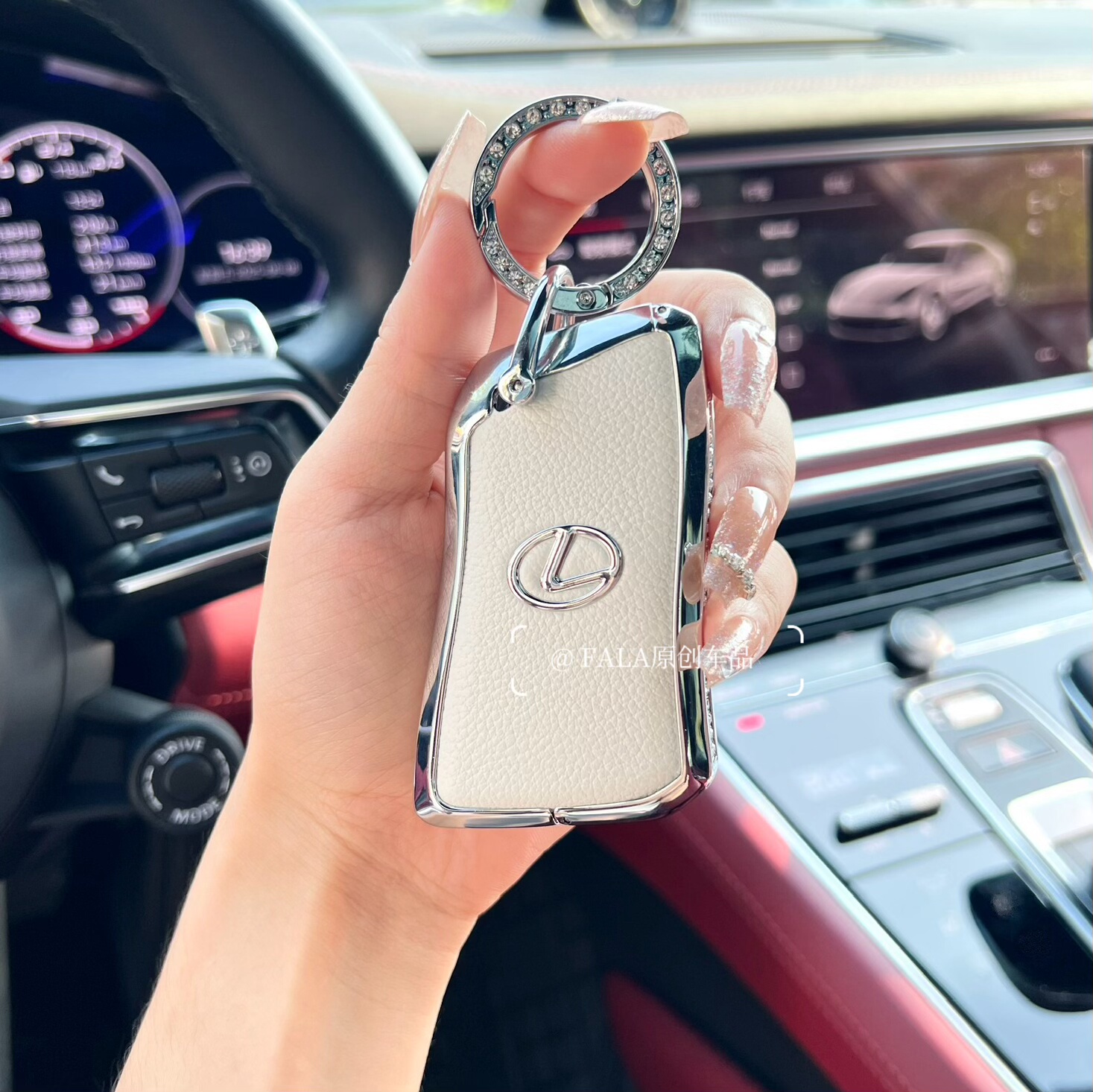 适用雷克萨斯ES200钥匙套ES300H/RX350H/RX300/NX200/RX260车用壳 - 图2