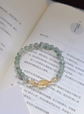 招米绿幽灵手串精致女生款