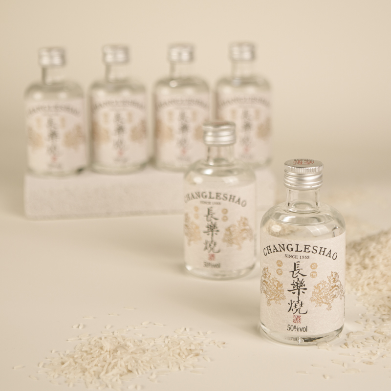 长乐烧小白酒125ml白酒纯米酿造50度纯酿小瓶酒清香50度米香酒