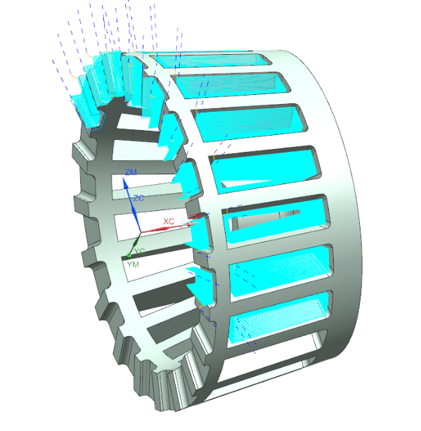 数控编程斯沃VERICUT仿真CNC/UG/Mastercam五轴车铣加工中心代做-图3