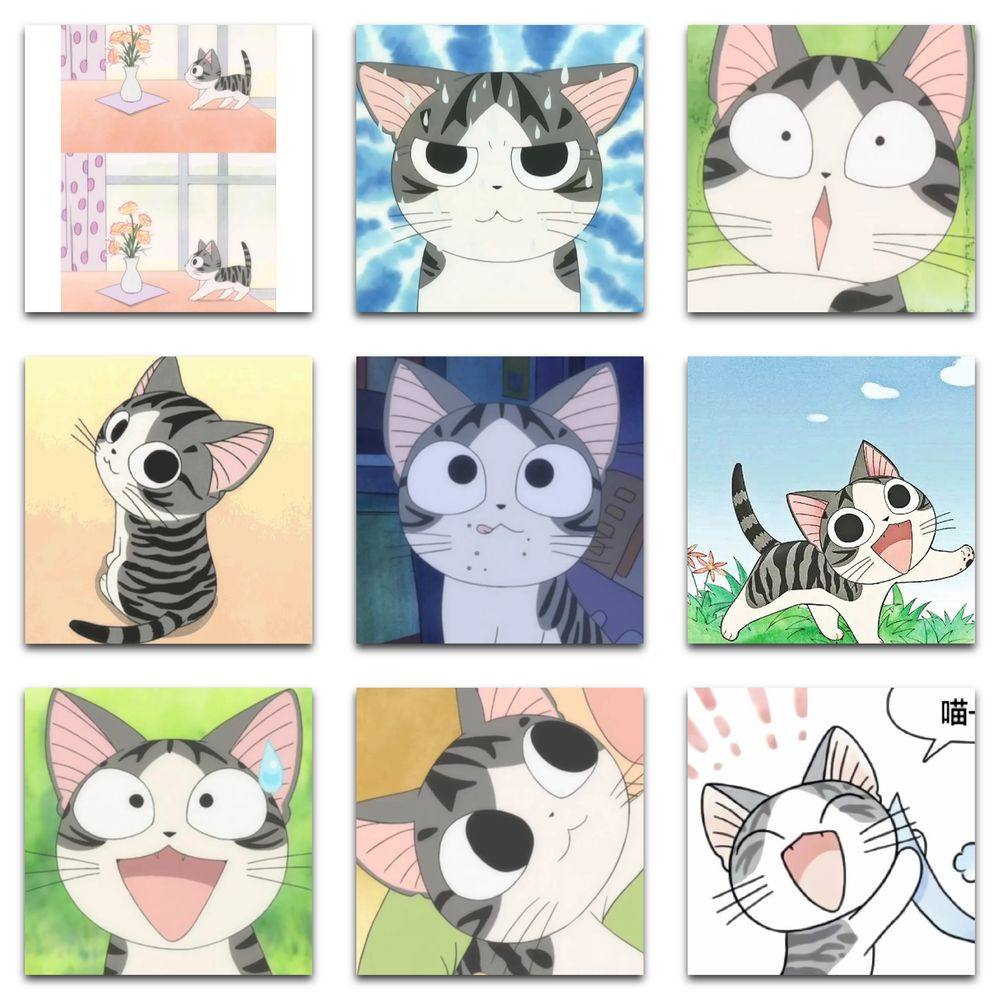 118张甜甜的私房猫贴纸卡通创意装饰笔记本可爱手账行李箱diy贴画,淘宝优惠券,粉丝福利购,淘宝优惠卷