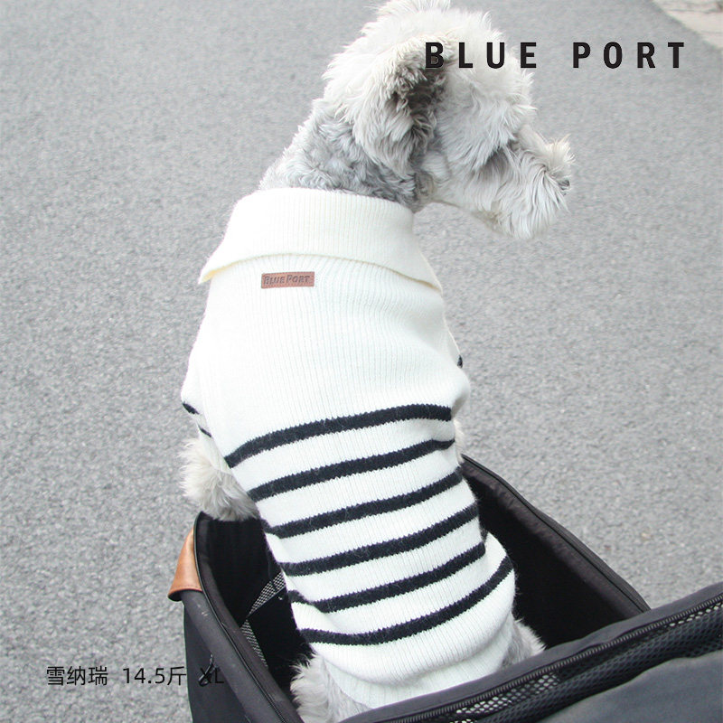BluePort宠物秋冬装服装防寒保暖加厚半开筒毛衣中小型狗衣服猫咪,淘宝优惠券,粉丝福利购,淘宝优惠卷