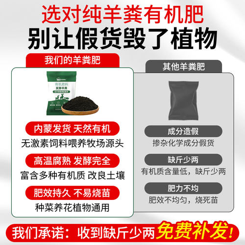 纯羊粪发酵有机肥料蔬菜专用种菜花卉专用腐熟内蒙古营养土旗舰店 - 图0