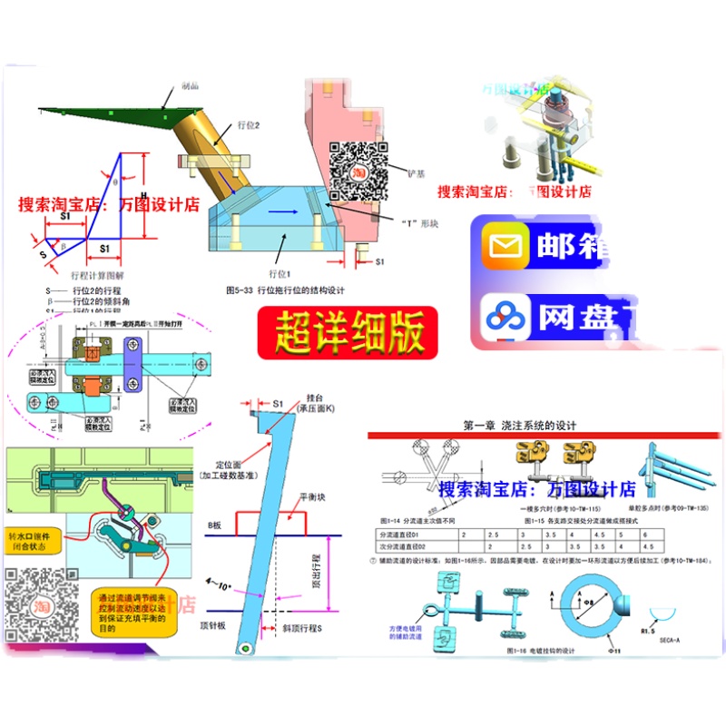 UG 注塑 塑胶 模具设计 结构设计 小家电产品分模 资料标准教程