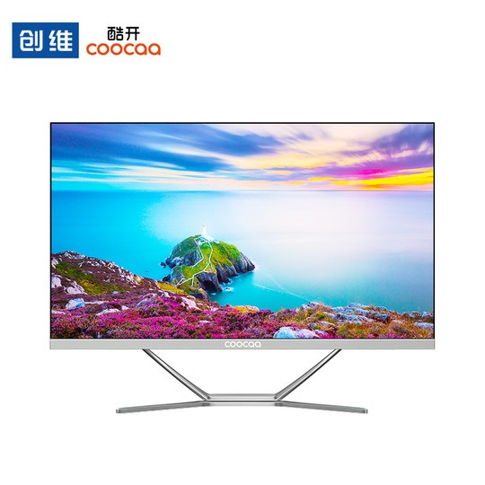 Skyworth all-in-one computer 23.8-inch cool open high-definition ultra-thin 12th generation Core quad-core i3i5i7 home learning office game entertainment design live broadcast desktop host complete set