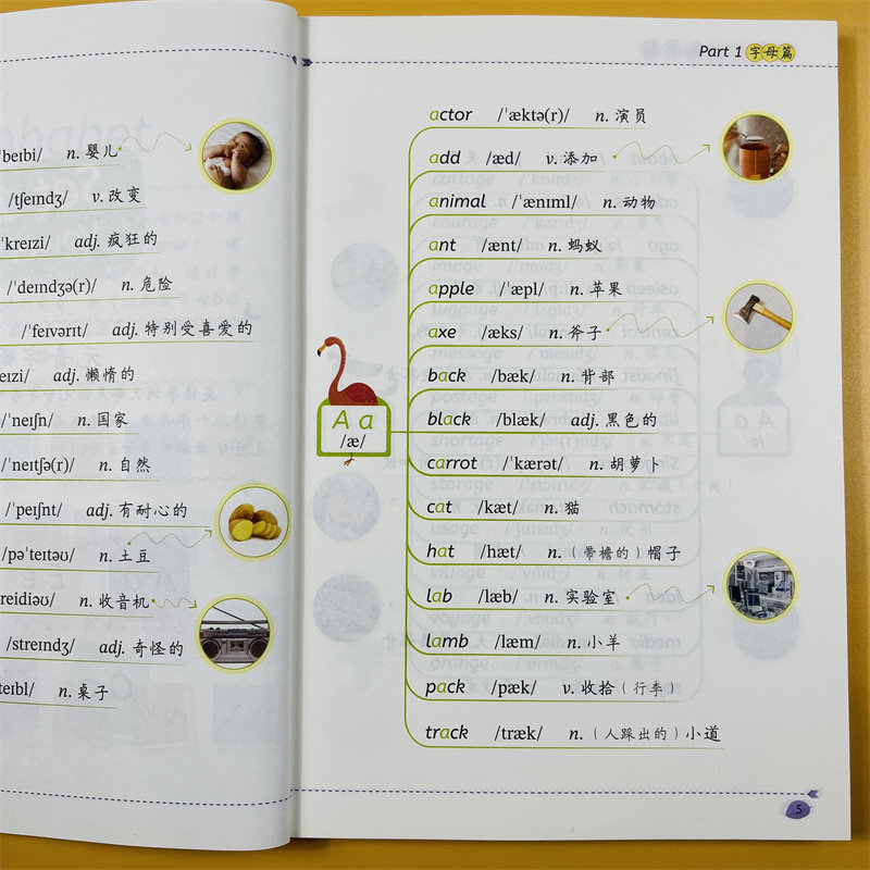 斗半匠趣味记单词自然拼读法快速记单词思维三四五六年级小学生英语音标和课程教材入门学习发音规则表3500词汇单词记背神器牛津
