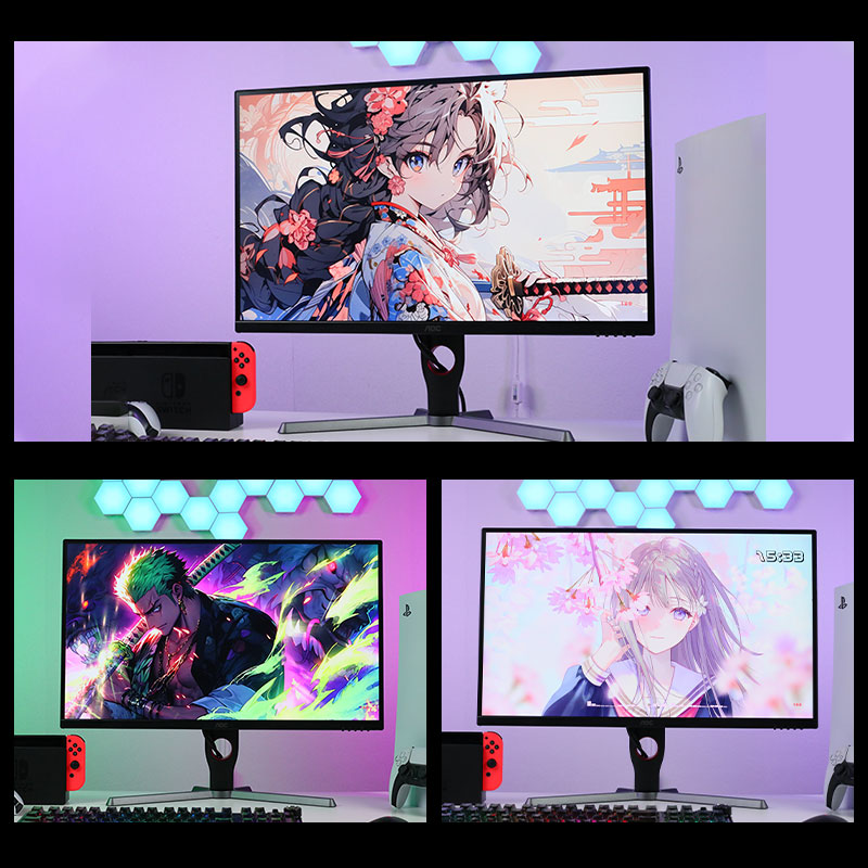 AOC27英寸2K高清180Hz电竞显示器Q27G10E台式电脑IPS液晶屏144Hz-图0