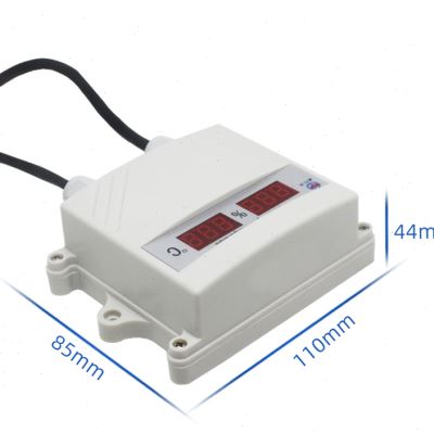 建大仁科温湿度传感器420mA高精度室外数显变送器工业用温湿度计