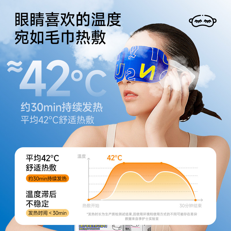 李护士医用蒸汽眼罩缓解眼睛疲劳发热护眼贴睡眠干眼症专用热敷贴,淘宝优惠券,粉丝福利购,淘宝优惠卷