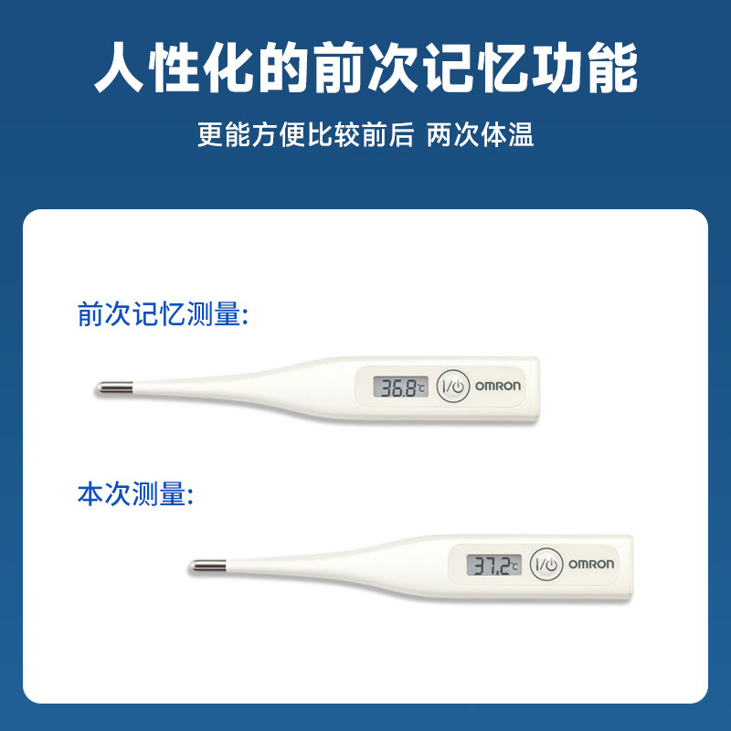 欧姆龙电子体温计家用mc-246温度计 欧姆龙生兴体温计类