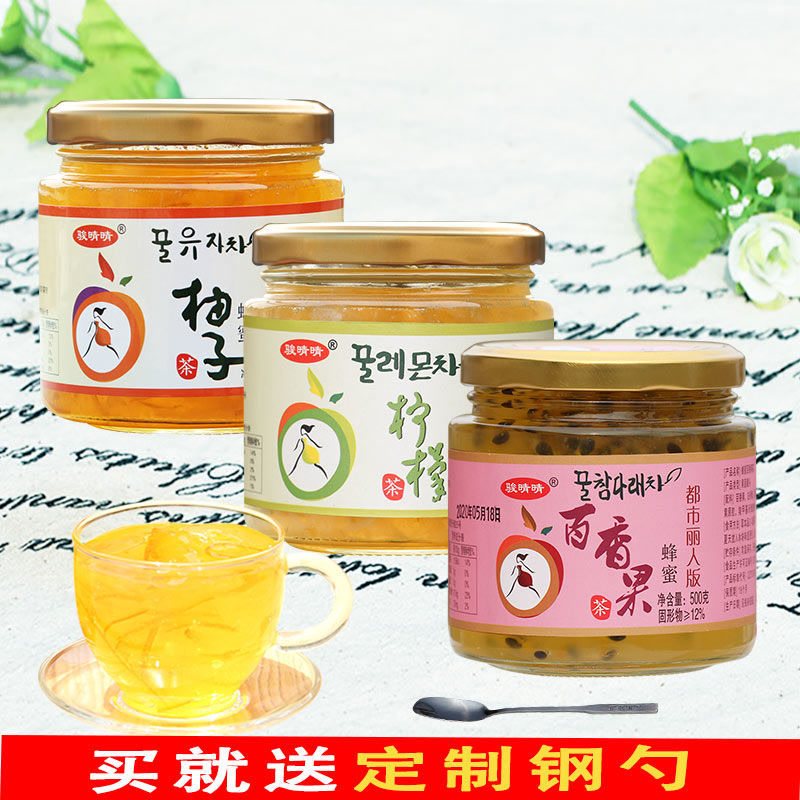  谊道美厨食品蜂蜜果味茶