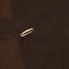 Sterling silver row of diamonds and flashing diamond ring hand jewelry female designer model