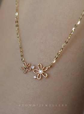 日韩简约气质日常百搭锁骨链女