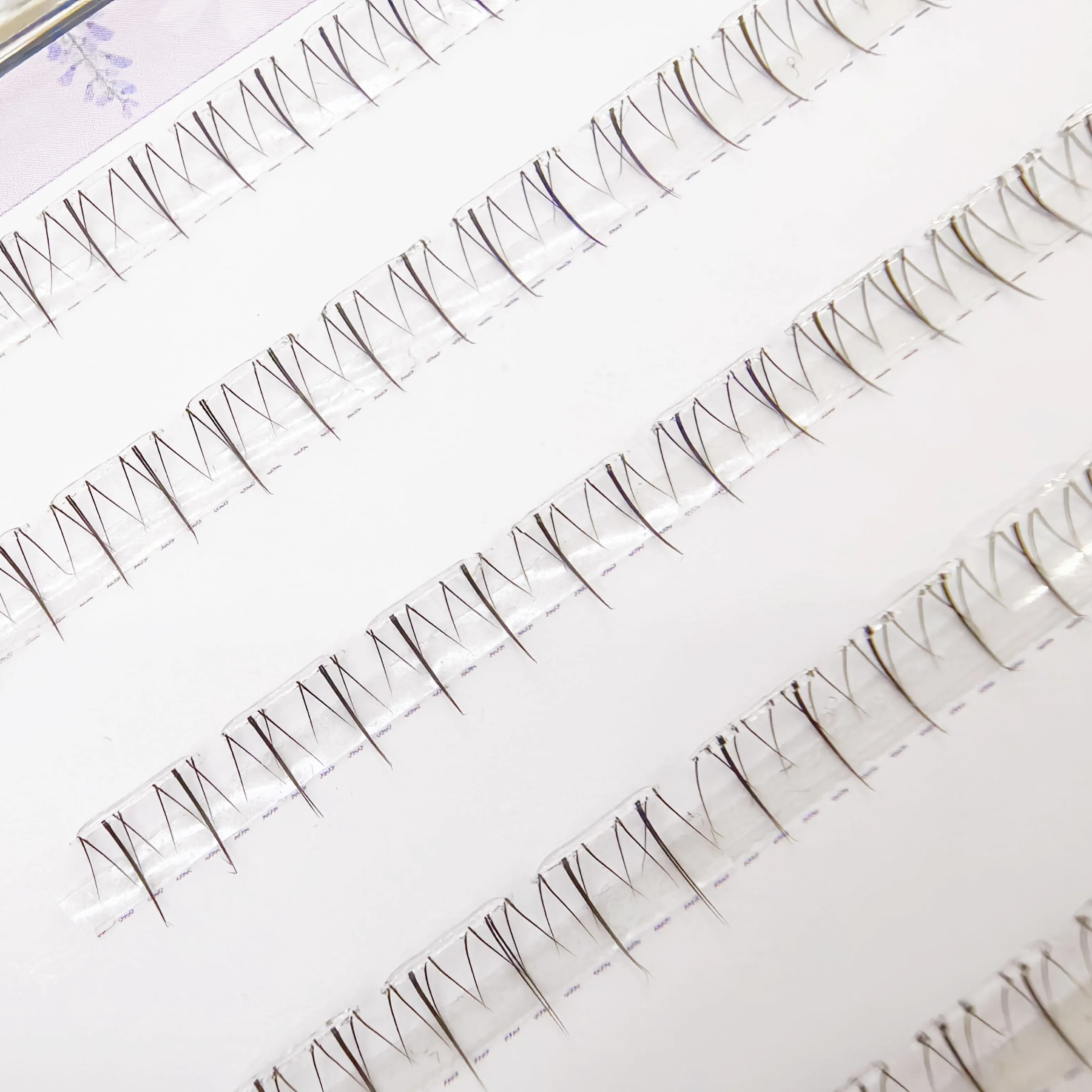 璐璐小姐5mm短款免胶小火苗下睫毛 自然仿真淡妆单簇假睫毛素颜 - 图0