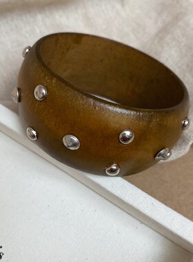 欧美多层铁线开口手镯时尚百搭夸