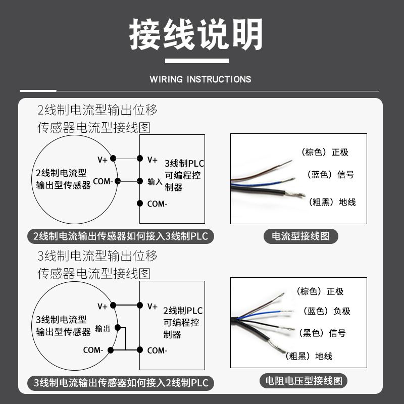 KPM25-300直线位移传感器预应力千斤顶用微型铰接式电子尺位移计 - 图2