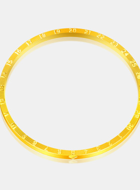 古法金色爱心时钟手镯CNC精工