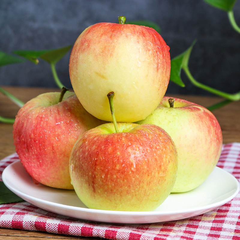 正宗山东红富士富士新鲜孕妇10斤 好乐果水果苹果