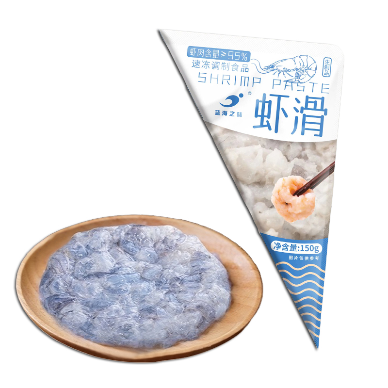 【香菇来了】青虾仁手打虾滑新鲜火锅挤袋虾球大颗粒早餐食材虾肉 - 图3