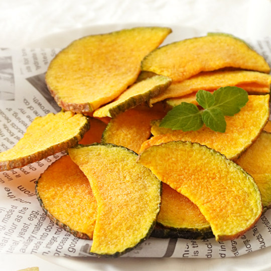 蜂蜜黄油芝士南瓜脆贝贝果蔬脆南瓜干休闲健康小零食|忆食兴起