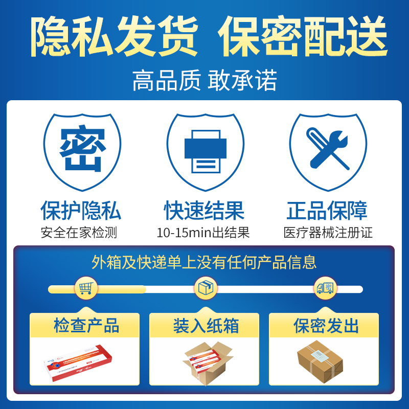 家信hiv艾滋病毒梅毒血液检测试纸自检自测试剂盒四合一非第四代 - 图0