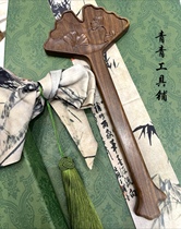 (silver Yong) promotional handicraft to hand polish the green sandalwood sp tool