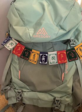 登山徒步背包挂件西藏小经幡