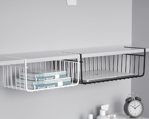 厨房置物架吊柜橱柜下挂架宿舍神器衣柜分层收纳架桌下挂篮