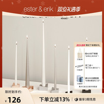 Ester Erik × STOFF fine cone candle reframing candle holder base for home light lavish ornaments for Christmas