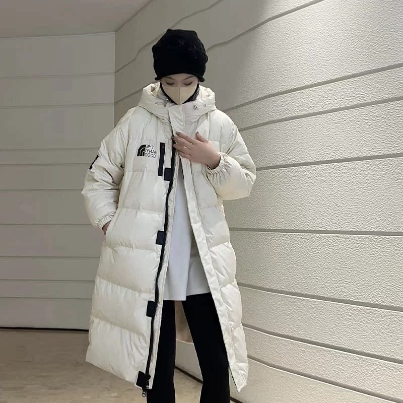 中長款羽絨服女冬季新款爆款白鴨絨情侶款加絨加厚保暖寬松面包服_似庫旗艦店_女裝_女士精品
