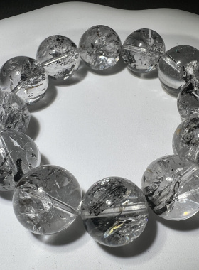 闪灵骸骨男女水晶半宝石透闪闪灵