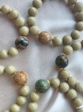 【湖边青草地】牛油果绿阿拉善玛瑙 1.30更新