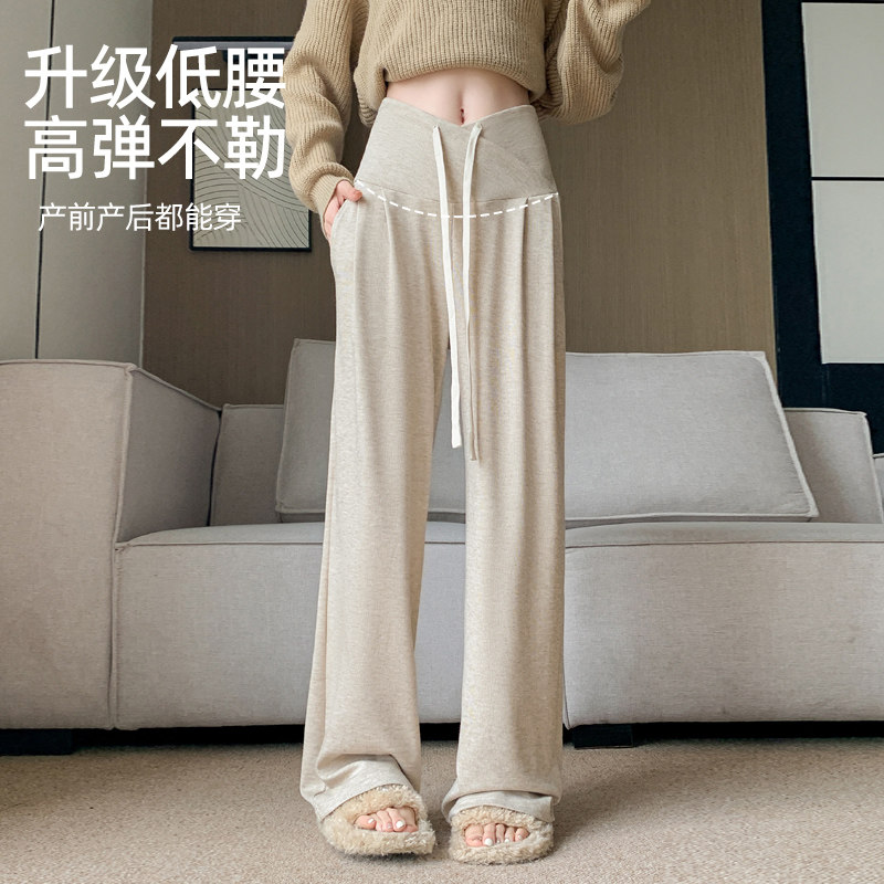 婧麒孕妇裤子冬外穿加厚羊羔绒糯米裤加绒保暖棉裤孕妇装2025新款,淘宝优惠券,粉丝福利购,淘宝优惠卷