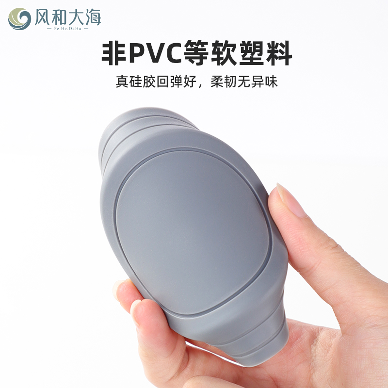 车载硅胶杯垫汽车水杯垫通用圆形车内储物槽防滑垫中控水杯底座垫