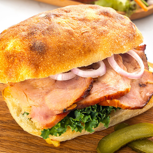 定制圣诞火腿带皮带骨约6kg感恩节去骨火腿西餐食材Gammon Ham - 图2