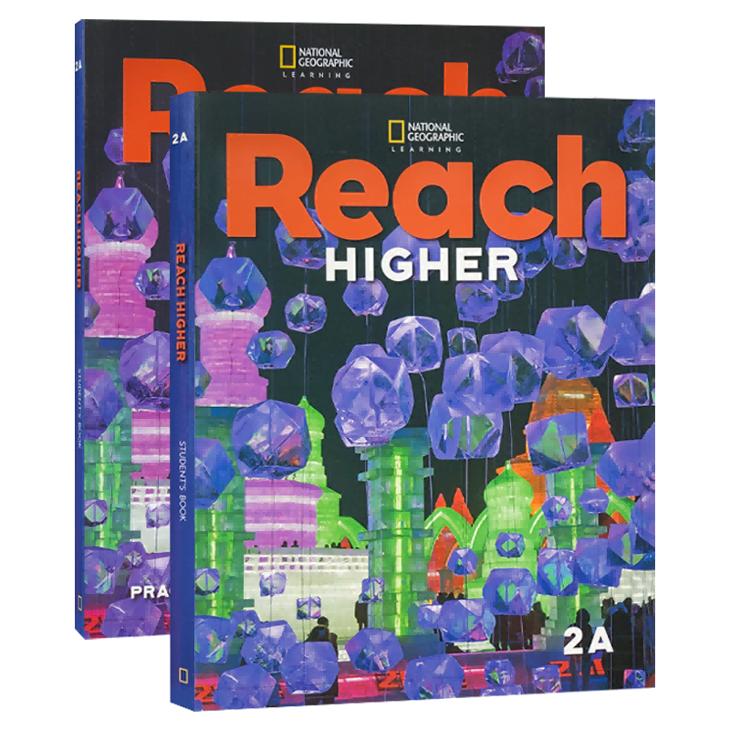 进口图书reach higher教材2级别 美国国家地理Reach higher Student Pack 美国小学主流英文教材 鲸鱼外教国际版REACH