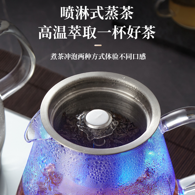 双底部上水茶炉全自动上水壶电热烧水壶茶台一体家用泡茶煮茶专用 - 图2