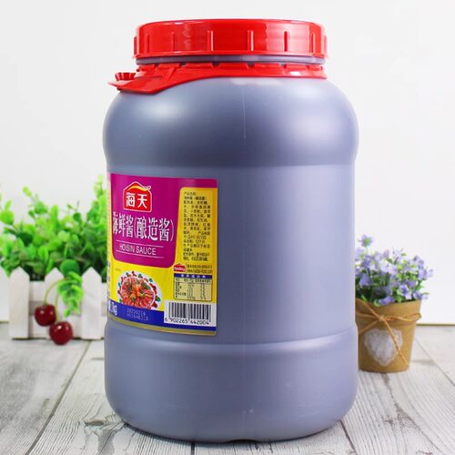 海天海鲜酱7kg大桶商用炒菜下饭佐料火锅蘸料调味料酿造排骨酱 - 图1