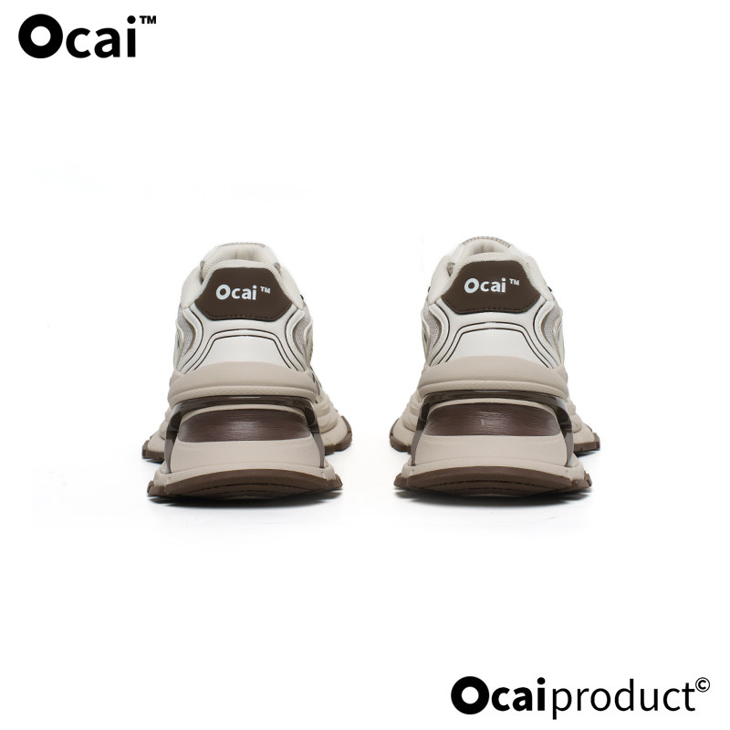 Ocai“X-Runner”风暴棕飞碟2.0厚底增高老爹鞋 复古休闲运动跑鞋,淘宝优惠券,粉丝福利购,淘宝优惠卷