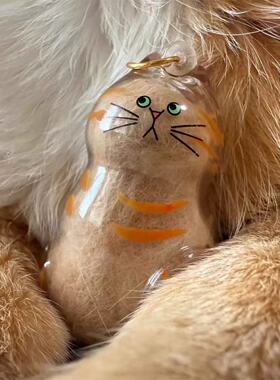 透明猫毛收纳挂件猫毛存放收纳盒