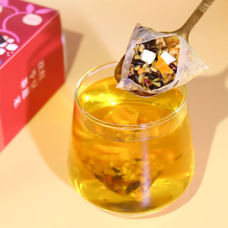 红豆薏米茯苓茶包潮湿油腻熬夜痘痘喝赤小豆芡实男女性冲泡养生茶
