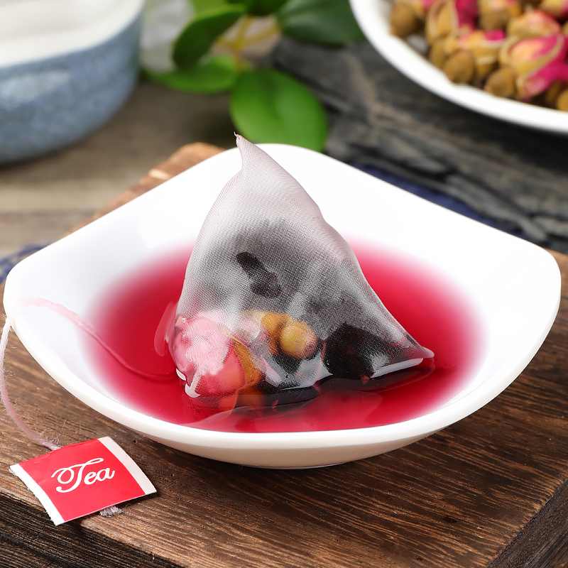 黑枸杞桑葚玫瑰茶早C晚A女神茶包冷泡水果茶桑椹女性素颜调理养生